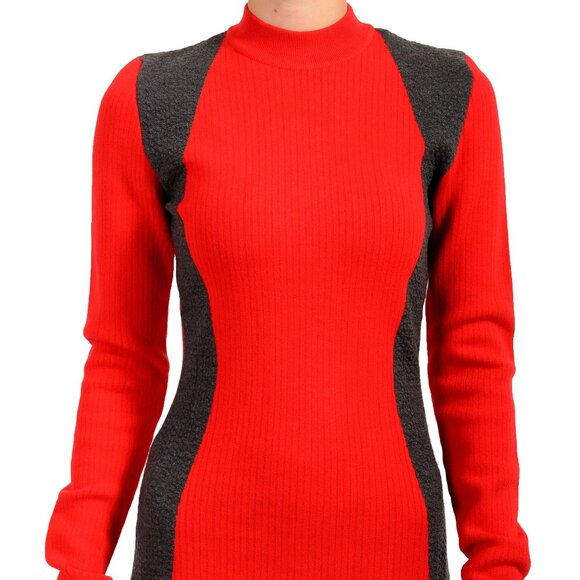 Scuderia Ferrari Women's Multi-Color Wool Turtleneck Pullover Sweater - Picture 1 of 6